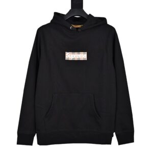 Hoddie Preta ou Cinzenta| Supreme/Burberry - Image 2