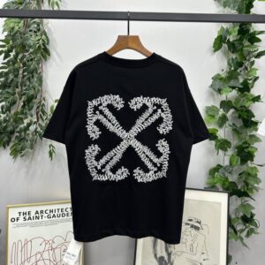T-Shirt Preta ou Branca / Off-White - Image 5